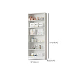 Contemporary Rectangle Wooden Cabinet with Shelves Storage Cabinet Clearhalo 'Cabinets & Chests' 'cabinets_chests' 'furn' 'furn_cabinets_chests' 'Furniture' 'Living Room Furniture' 1200x1200_7b617265-6e40-4ad0-a51f-8edda650ee82