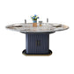 Round Traditional Luxury Dining Room Table Sintered Stone Table with Pedestal Base Clearhalo ' dining_table' 'Dining Tables & Seating' 'Dining Tables' 'furn' 'furn_dining_table' 'Furniture' 'furniture_dining_table' 'Kitchen & Dining Furniture' 'kitchen&dining_furn' 'kitchen' 'kitchen_dining_table' 1200x1200_7b61c271-e02e-4f95-bf75-96eaa5473b30