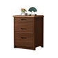 Cofre vertical dormitorio de madera sólida de 16 "W Cofre de almacenamiento con cajones