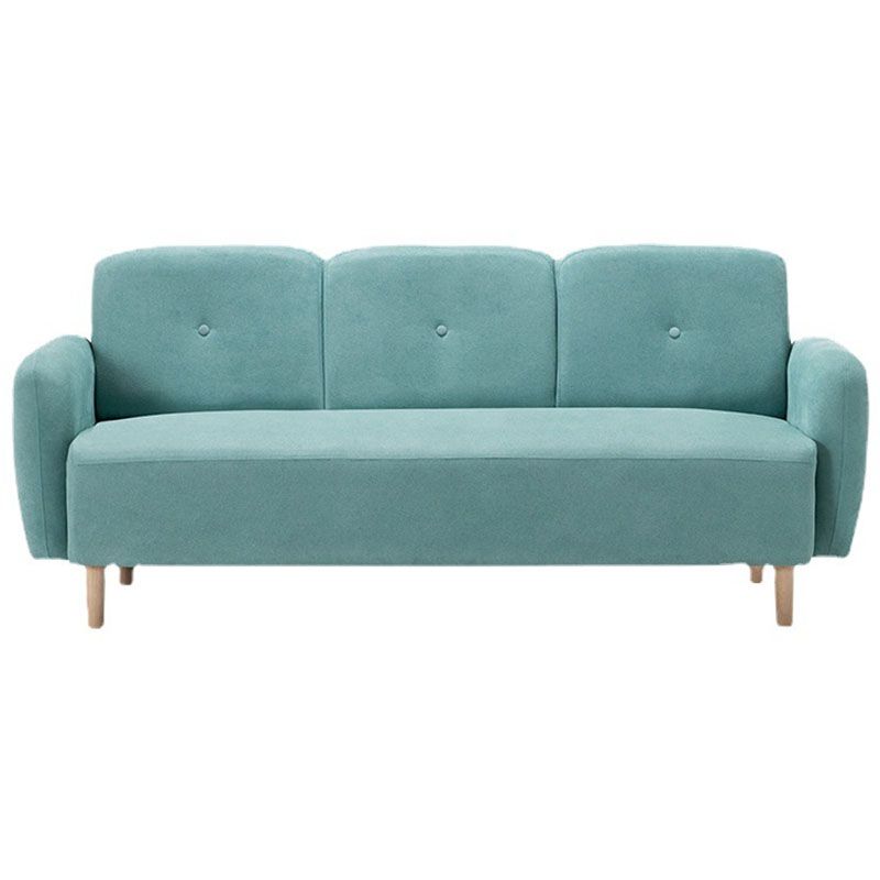 Fabric Sofa 29.92" High Recessed Arm Sofa with 3-seater for Apartment