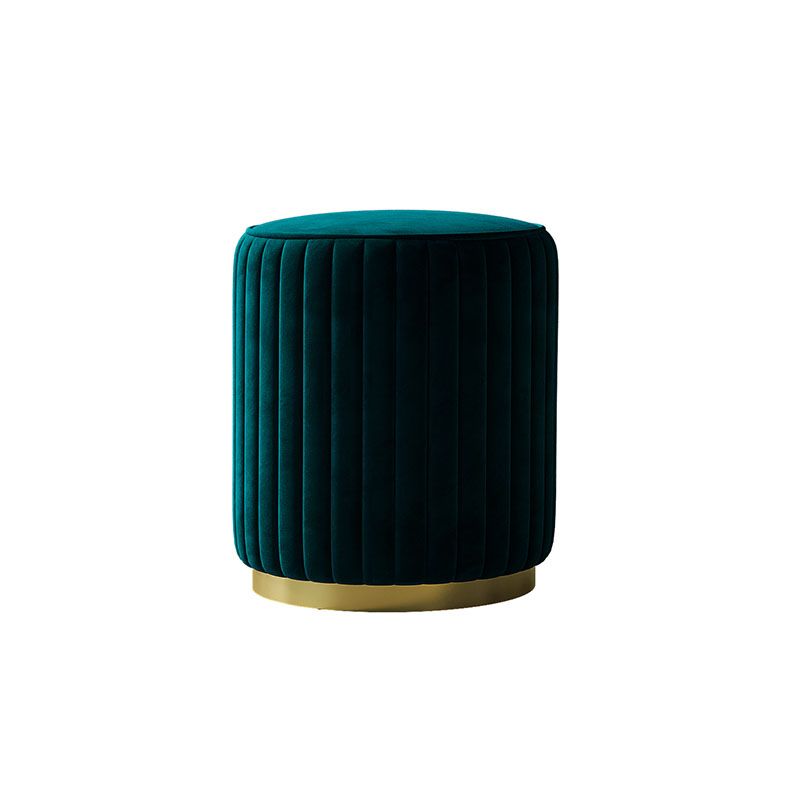Solid Color Flannel Standard Stool Modern Style Simple Round Stool Clearhalo 'furn' 'furn_ottomans_poufs' 'Furniture' 'Living Room Furniture' 'Ottomans & Poufs' 'ottomans_poufs' 1200x1200_7b6d5ae8-f291-49a5-bcc1-50cdca03cc7e