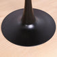 Metal Contemporary Round Dining Table Tulip Base Table for Dining Room and Kitchen Clearhalo ' dining_table' 'Dining Tables & Seating' 'Dining Tables' 'furn' 'furn_dining_table' 'Furniture' 'furniture_dining_table' 'Kitchen & Dining Furniture' 'kitchen&dining_furn' 'kitchen' 'kitchen_dining_table' 1200x1200_7b7147d0-85e6-4ec0-b81b-da4c11bf71bc