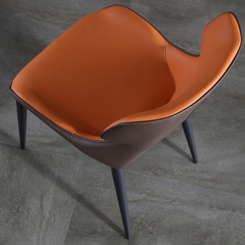 Industrial Style Metal Chair Dining Room Wingback Arm Chairs (Set of 2) Clearhalo ' kitchen&dining_furn' 'Dining Chairs' 'Dining Tables & Seating' 'dining_chair' 'furn' 'furn_dining_chair' 'Furniture' 'furniture_dining_chair' 'Kitchen & Dining Furniture' 'kitchen' 1200x1200_7b717af4-1b20-4103-8df2-35aa6d2c0e77