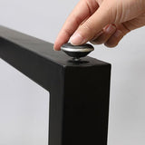 Zeitgenössischer rechteckiger Büroschreibtisch Holzschreiber für Büro