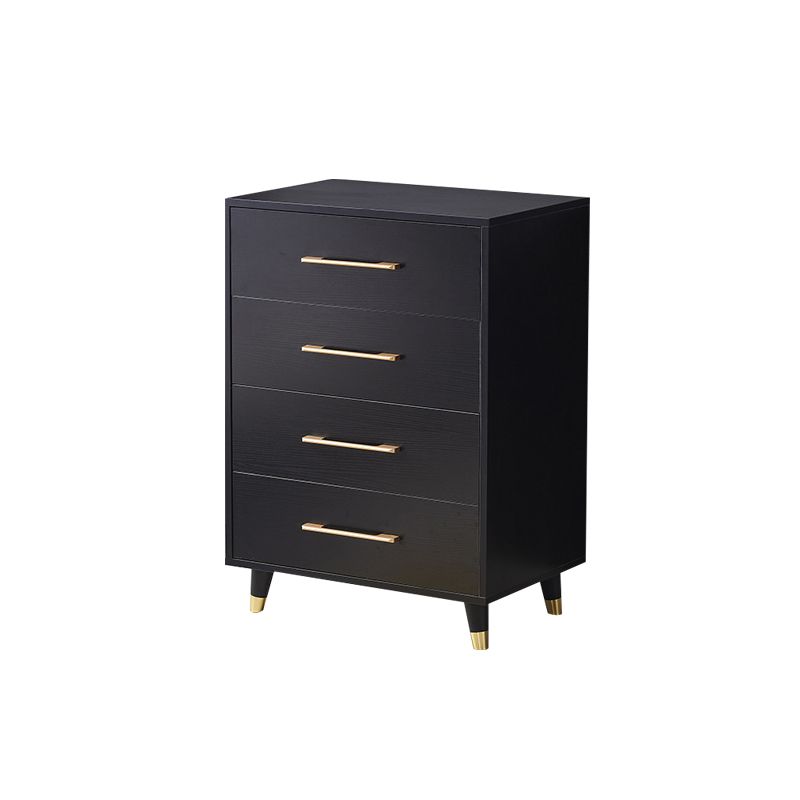 Weiße / schwarze Aufbewahrungstruhe 16 "W vertikale Dessouskiste für Schlafzimmer