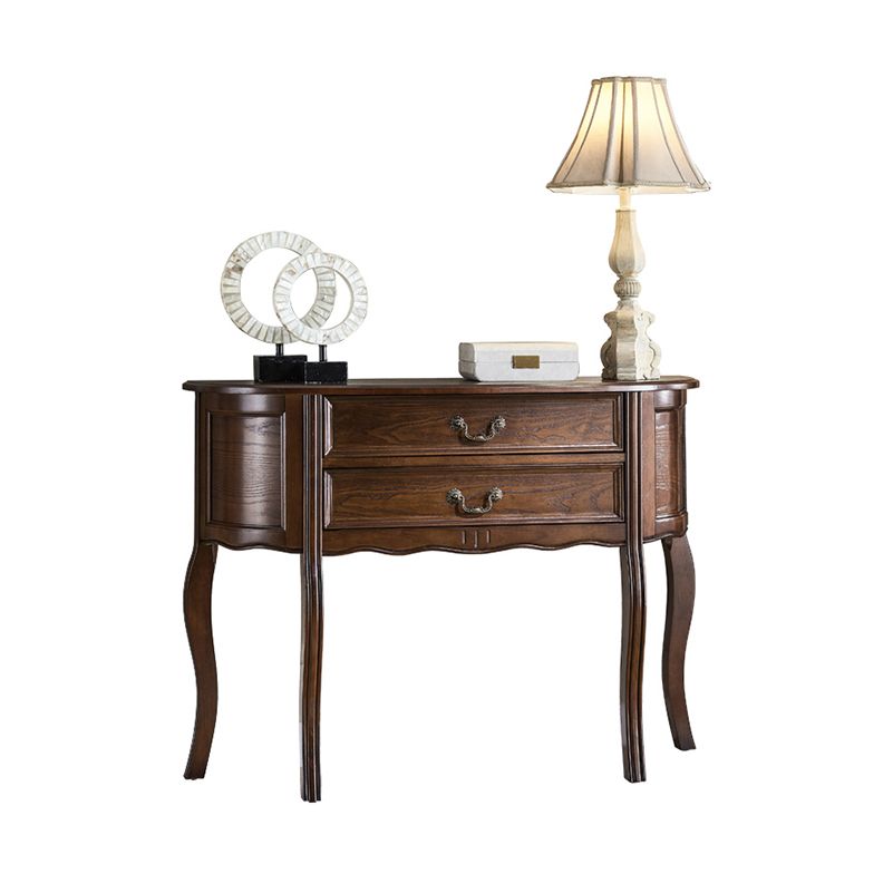 Tavolo da console di Victoria Wood Table per la sala da divano per sala