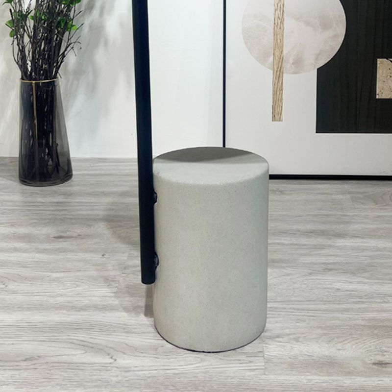 Pedestal Accent Side Table with Metal Top Side End Snack Table Clearhalo 'Coffee & Accent Tables' 'End & Side Tables' 'end_side_tables' 'furn' 'furn_end_side_tables' 'Furniture' 'Living Room Furniture' 1200x1200_7b723c6f-7296-4f36-bd19-4e743c279da9