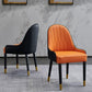 Solid Wood Modern Home Dining Chair Matte Finish Parsons Side Chair
