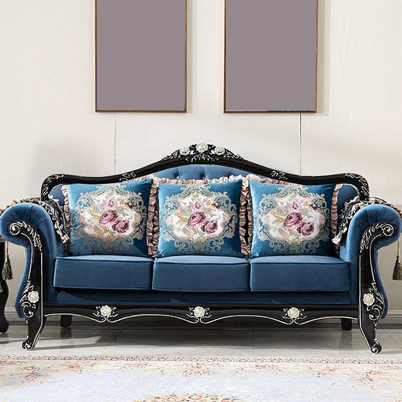Tight and Tufted Split-Back Rolled Arm Sofa Couch for Three People Clearhalo 'furn' 'furn_sofas' 'Furniture' 'furniture_sofas' 'Living Room Furniture' 'Sofa' 'sofas' 1200x1200_7b73a79b-8e2e-435c-957e-9ce956c2d090