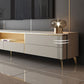 Modern Media Console TV Stand Stone TV Media Console for Living Room