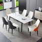 Rectangle Sintered Stone Kitchen Table Home Extendable Dining Table Clearhalo 'Dining Tables & Seating' 'Dining Tables' 'dining_table' 'furn' 'furn_dining_table' 'Furniture' 'Kitchen & Dining Furniture' 1200x1200_7b78e72e-7a07-46de-a4b6-add65a944e1b