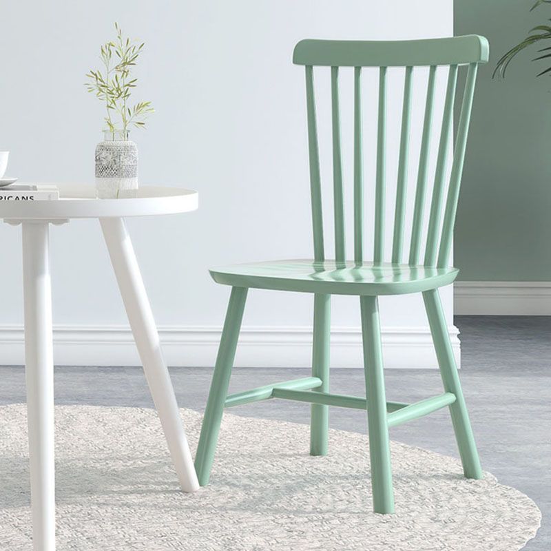 Indoor Scandinavian Side Chair Wood Upholstered Windsor Back Dining Room Chair (Set of 2) Clearhalo ' kitchen&dining_furn' 'Dining Chairs' 'Dining Tables & Seating' 'dining_chair' 'furn' 'furn_dining_chair' 'Furniture' 'furniture_dining_chair' 'Kitchen & Dining Furniture' 'kitchen' 1200x1200_7b7bf0e9-c9ae-4966-9a74-4d65334c4aa2
