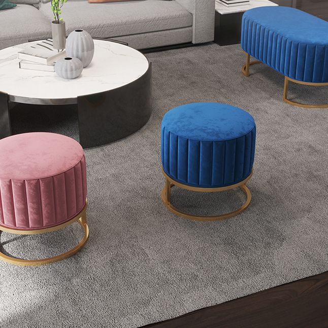 Glam Entryway Bench 15.75 Inch Wide Foam Cushioned Bench for Bedroom Clearhalo 'Benches' 'Chairs & Seating' 'furn' 'furn_benches' 'Furniture' 'Living Room Furniture' 1200x1200_7b7c6fb1-abed-4ead-ba4c-09099453f28a