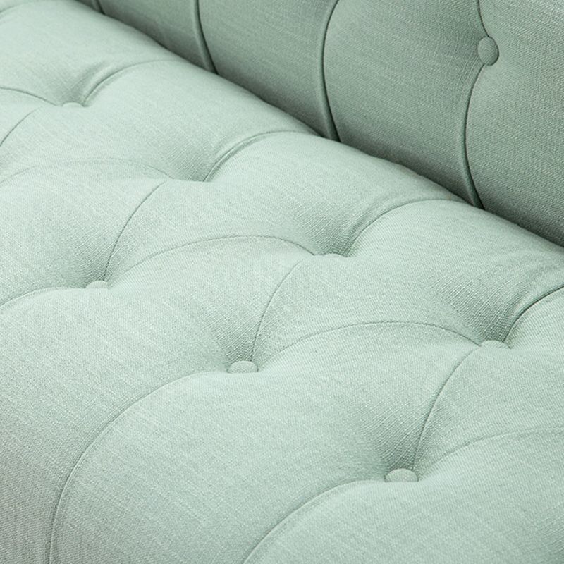 Modern Backrest Bedroom Bench Solid Wood Seating Bench with Upholstered Clearhalo 'Benches' 'Chairs & Seating' 'furn' 'furn_benches' 'Furniture' 'Living Room Furniture' 1200x1200_7b81b0a5-429c-4c32-93fd-91984eb7710e