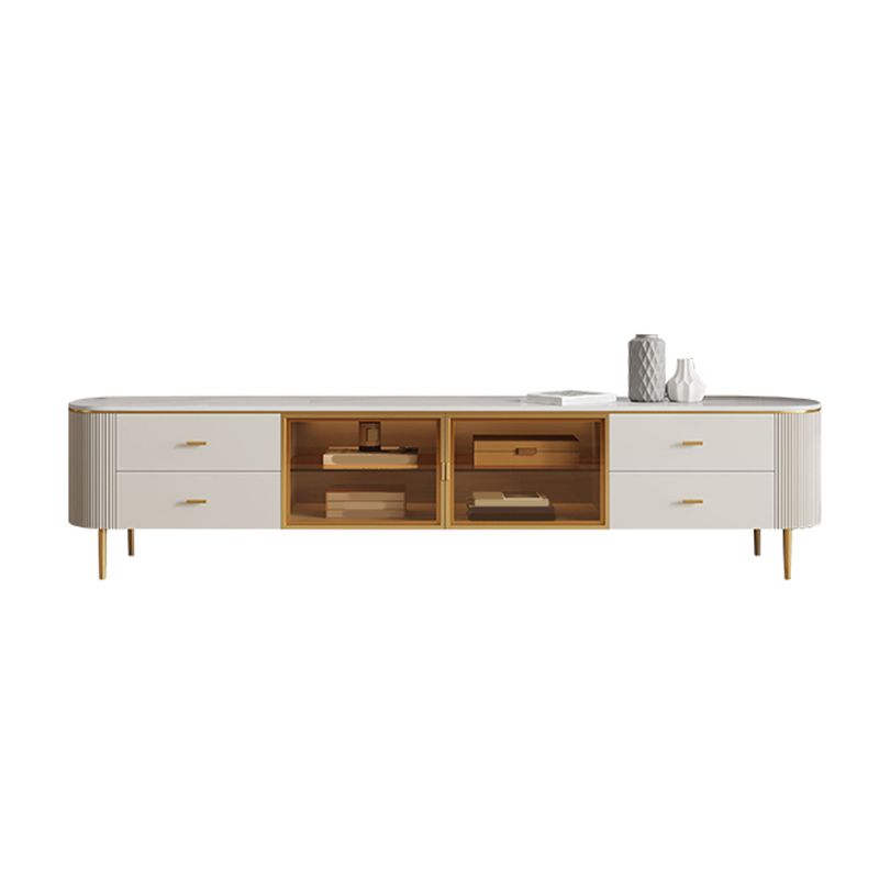 Enclosed Storage Media Console TV Stand Stone TV Stand with 4 Drawers Clearhalo 'furn' 'furn_tv_stands_entertainment_centers' 'Furniture' 'Living Room Furniture' 'TV Stands & Entertainment Centers' 'TV Stands & Media Storage Furniture' 'tv_stands_entertainment_centers' 1200x1200_7b83d1b9-c7dd-472a-af45-3c014b88fec1
