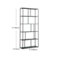 70.87"H Bookcase Black Open Back Modern Style Bookshelf for Home and Office Clearhalo 'Bookcases' 'furn' 'furn_bookcases' 'Furniture' 'furniture_bookcases' 'Office Furniture' 1200x1200_7b84d9fe-937f-4496-8e17-b159c6e18e49