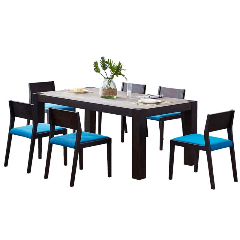 Rectangle 4-foot Home Furniture Midcentury Style Dining Room Collection for Dining Room Clearhalo ' dining_table' 'Dining Tables & Seating' 'Dining Tables' 'furn' 'furn_dining_table' 'Furniture' 'furniture_dining_table' 'Kitchen & Dining Furniture' 'kitchen&dining_furn' 'kitchen' 'kitchen_dining_table' 1200x1200_7b855655-056a-4f8f-ad5e-605980ce4e19