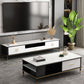Console de meuble TV moderne, rangement ouvert, pour salon