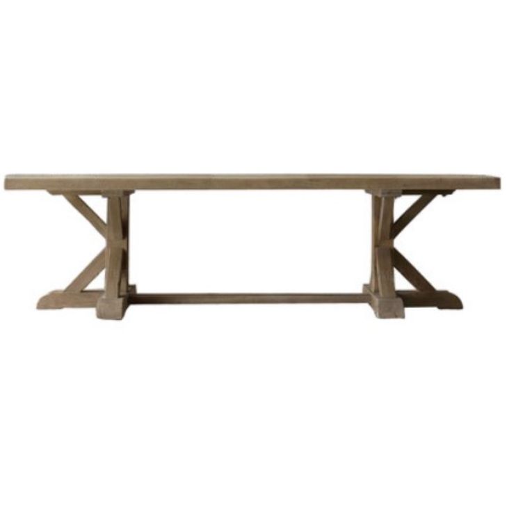 Modern Pine Wooden Table for Restaurant Rectangle Dining Table with Trestle Base Clearhalo ' dining_table' 'Dining Tables & Seating' 'Dining Tables' 'furn' 'furn_dining_table' 'Furniture' 'furniture_dining_table' 'Kitchen & Dining Furniture' 'kitchen&dining_furn' 'kitchen' 'kitchen_dining_table' 1200x1200_7b8ad4f0-5f77-41b7-868b-ae939fe61275