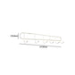 Industrial Entryway Kit Silver Stainless Steel Wall-Mounted with Hooks Coat Hanger Clearhalo 'Entry & Mudroom Furniture' 'furn' 'furn_hall_tree_coat_racks' 'Furniture' 'Hall Trees & Coat Racks' 'hall_tree_coat_racks' 1200x1200_7b8c5504-2bc5-4271-ac39-6dfdae2673e8