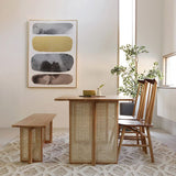 Rectangle Wooden Table Modern Red Oak Table in Nature with Double Pedestal Clearhalo ' dining_table' 'Dining Tables & Seating' 'Dining Tables' 'furn' 'furn_dining_table' 'Furniture' 'furniture_dining_table' 'Kitchen & Dining Furniture' 'kitchen&dining_furn' 'kitchen' 'kitchen_dining_table' 1200x1200_7b8c997e-5156-4bf0-ad96-10ded1737168