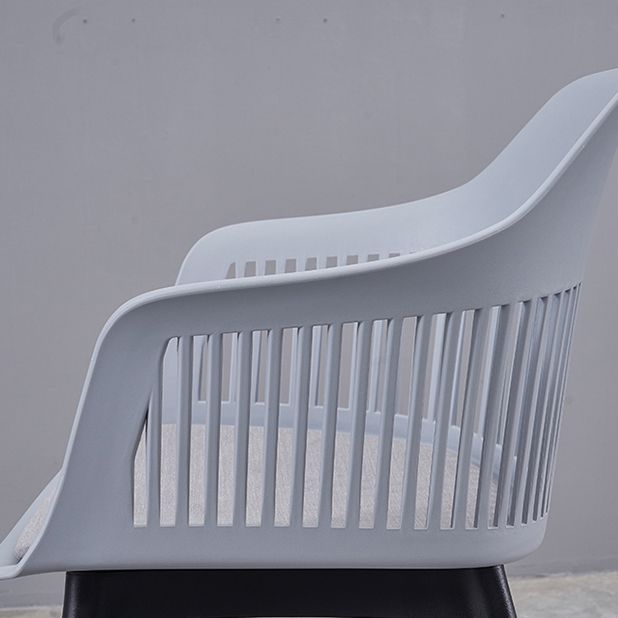 Modern Style Chair Dining Arm Chair for Kitchen with Plastic Legs Clearhalo 'Dining Chairs' 'Dining Tables & Seating' 'dining_chair' 'furn' 'furn_dining_chair' 'Furniture' 'furniture_dining_chair' 'Kitchen & Dining Furniture' 1200x1200_7b8cf652-b4fd-4fcd-ad5f-0dcc6ed6043f