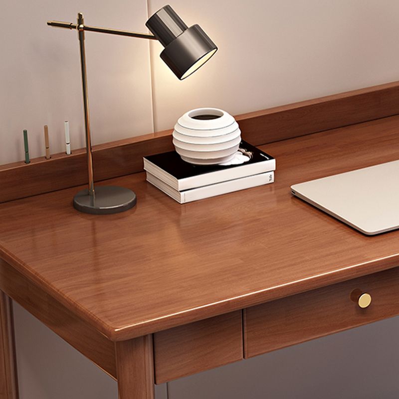 Bureau de bureau d'écriture à domicile moderne Glam Bureau de bureau massif, 29,5 "H