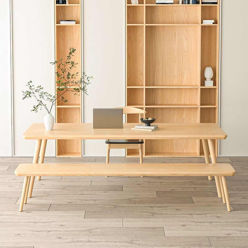 Scrivania moderna semplice moderna rettangolare desk rettangolare in naturale