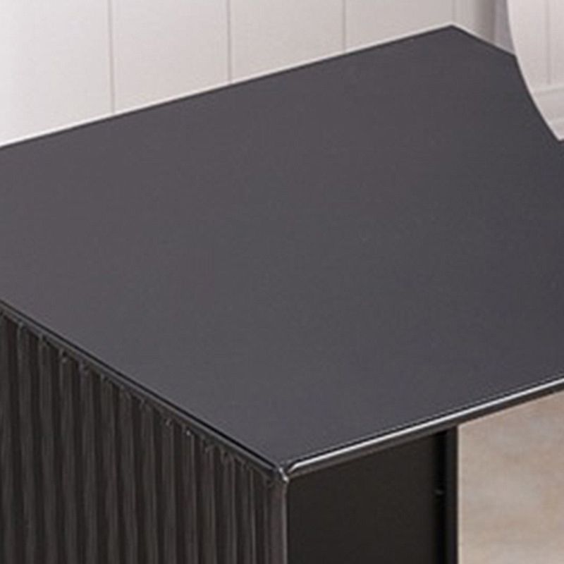 Ensemble de Table basse gigogne carrée, cadre en métal, Table de Cocktail basse avec étagère