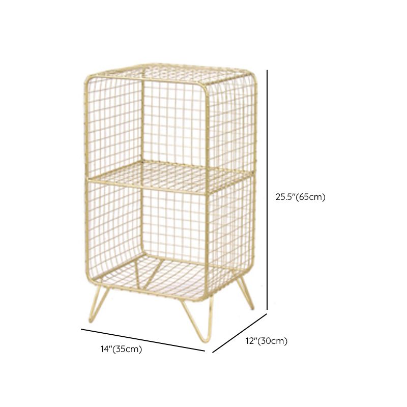 Scaffali in metallo chiuso da 11 "su scaffali in metallo chiuso includeva la libreria