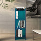 Vertical Closed Back Standard Bookshelf Glam Acrylic Bookshelf for Home Clearhalo 'Bookcases' 'furn' 'furn_bookcases' 'Furniture' 'furniture_bookcases' 'kitchen' 'kitchen_bookcases' 'Living Room Furniture' 'Office Furniture' 1200x1200_7b94f41b-1347-4a18-bc3a-032883a3e5a4
