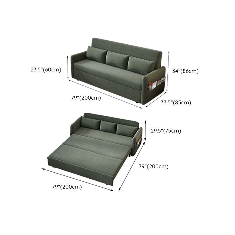 33 "divano dormiente scandinavo largo futon velluroy dormiente divano