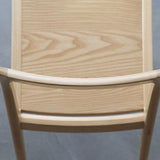 Silla lateral contemporánea de madera silla de comedor de madera para el hogar