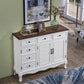 38.18" Tall Wood Rectangular Cabinet 3 - Drawer and 2 - Door Accent Chest Clearhalo 'Cabinets & Chests' 'cabinets_chests' 'furn' 'furn_cabinets_chests' 'Furniture' 'Living Room Furniture' 1200x1200_7b9968ce-3b67-4f30-8bbe-5317abdee117