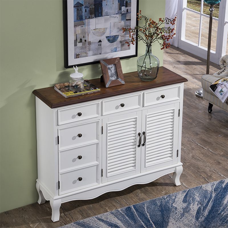 38.18" Tall Wood Rectangular Cabinet 3 - Drawer and 2 - Door Accent Chest Clearhalo 'Cabinets & Chests' 'cabinets_chests' 'furn' 'furn_cabinets_chests' 'Furniture' 'Living Room Furniture' 1200x1200_7b9968ce-3b67-4f30-8bbe-5317abdee117