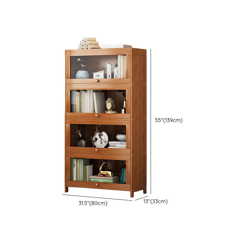 Sideboard in stile moderno Sideboard in bambù marrone per uso della cucina