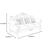 47" High Contemporary Genuine Leather Rolled Arm Sofa with Camel Back for Apartment Clearhalo 'furn' 'furn_sofas' 'Furniture' 'furniture_sofas' 'Living Room Furniture' 'Sofa' 'sofas' 1200x1200_7b9ba2cc-89de-4b2e-939c-1fcc86a70ed1