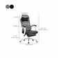 Modern Office Chair Adjustable Seat Height Padded Arms Desk Chair with Wheels Clearhalo 'furn' 'furn_office_chair' 'Furniture' 'Office Chairs' 'Office Furniture' 'office_chair' 1200x1200_7b9c2a49-896d-4bfc-b090-dfe1e559c567