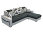 Square Arms Sectional 106.3"L High Back Sofa with Storage for Apartment Clearhalo 'Furniture' 'furniture_sectionals' 'kitchen' 'kitchen_sectionals' 'Living Room Furniture' 'Sectionals' 1200x1200_7b9ce9d1-b95f-4378-a364-097b177e7530
