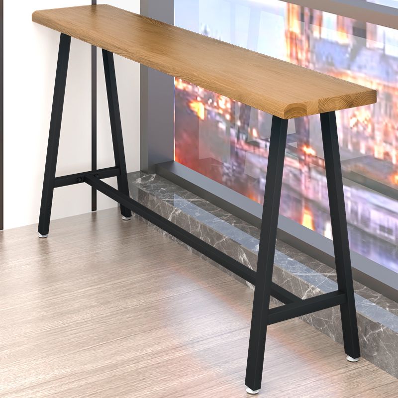 Moderne stijl rechthoekige balk Tabel 1/3/4 stukken Bar -tafel ingesteld voor thuis