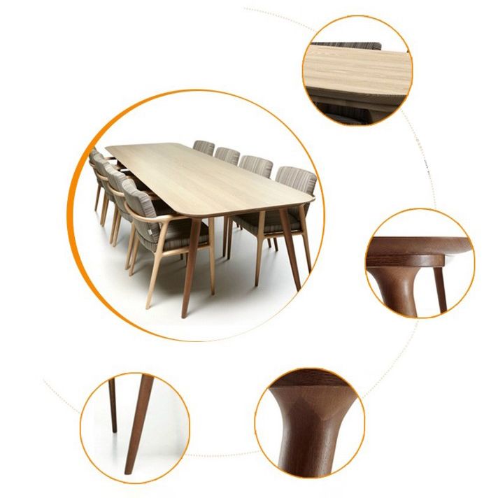 Rectangle Shape Wood Color Dining Table Solid Wood Table Contemporary with 4 Legs Clearhalo ' dining_table' 'Dining Tables & Seating' 'Dining Tables' 'furn' 'furn_dining_table' 'Furniture' 'furniture_dining_table' 'Kitchen & Dining Furniture' 'kitchen&dining_furn' 'kitchen' 'kitchen_dining_table' 1200x1200_7b9fcd99-7bce-4f1e-9d02-ef6396be4c0f
