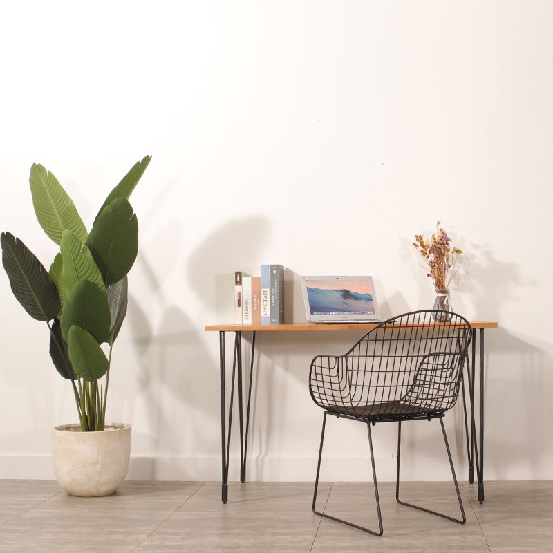 Modern PU Leather Dining Chairs Metal Dining Armchairs for Restaurant Use Clearhalo ' kitchen&dining_furn' 'Dining Chairs' 'Dining Tables & Seating' 'dining_chair' 'furn' 'furn_dining_chair' 'Furniture' 'furniture_dining_chair' 'Kitchen & Dining Furniture' 'kitchen' 1200x1200_7ba03694-4e00-434f-afb8-300e55e3367a