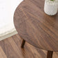 Table d'appoint d'appoint pour canapé scandinave, table d'appoint à trois broches, table d'appoint ronde