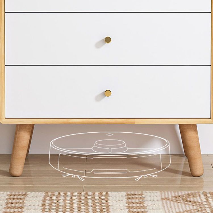 Torace in legno verticale moderna cassa di stoccaggio con cassetti per camera da letto