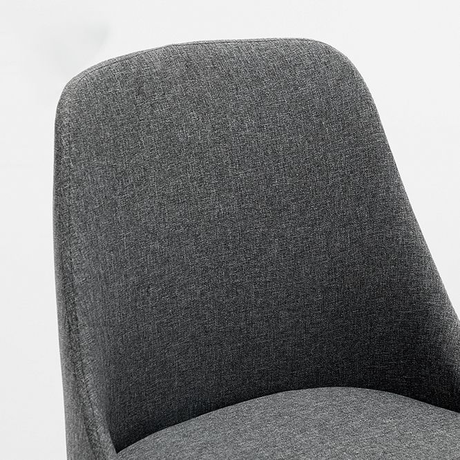 Fabric Dining Side Chair Glam Style Indoor Parsons Armless Chair of 17'' Wide Clearhalo ' kitchen&dining_furn' 'Dining Chairs' 'Dining Tables & Seating' 'dining_chair' 'Furniture' 'furniture_dining_chair' 'Kitchen & Dining Furniture' 'kitchen' 1200x1200_7ba49a90-3acc-447e-8b47-3f5721397740