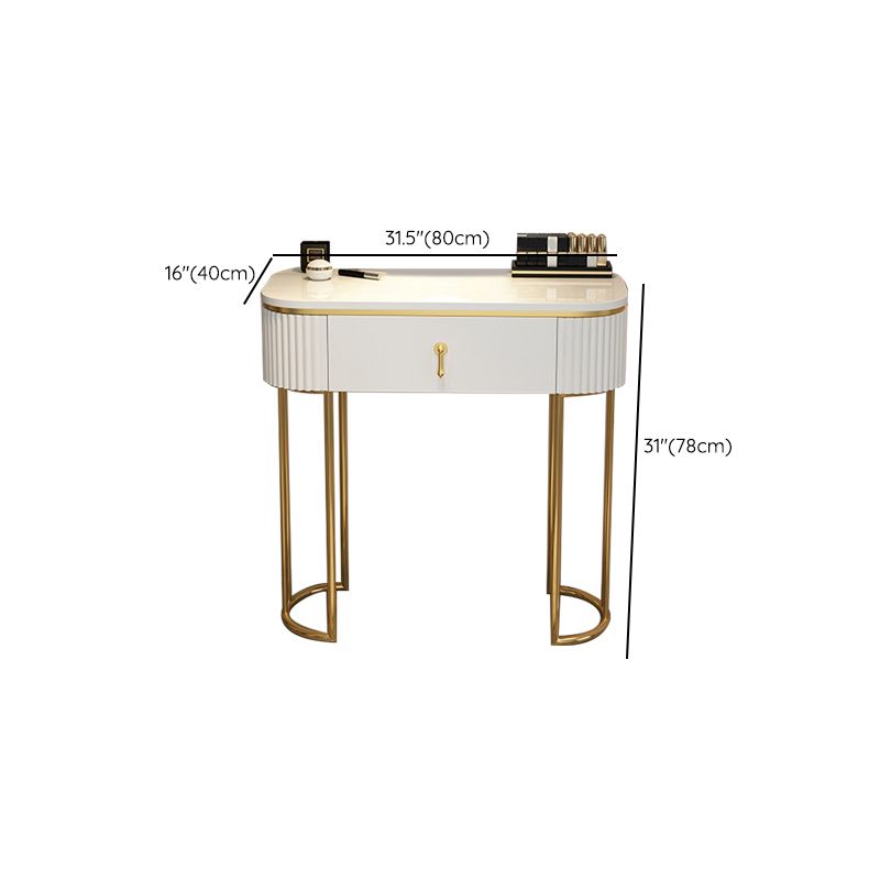 Wooden Vanity Desk Storage Box Vanity Makeup Vanity Set for Bedroom