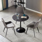 Modern Style Sintered Stone Dining Room Table Round Table with Tulip Base Clearhalo ' dining_table' 'Dining Tables & Seating' 'Dining Tables' 'furn' 'furn_dining_table' 'Furniture' 'furniture_dining_table' 'Kitchen & Dining Furniture' 'kitchen&dining_furn' 'kitchen' 'kitchen_dining_table' 1200x1200_7ba956a3-8dac-4d3a-81e1-19501a46cb3f