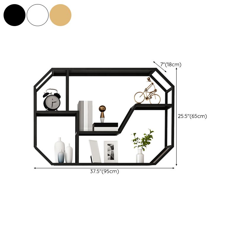 Eigentijdse wijnrekken metalen muur gemonteerd wijnhouder rek voor woonkamer