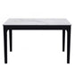 Modern Sintered Stone Dining Table Rectangular Table with Wood Four-leg Clearhalo ' dining_table' 'Dining Tables & Seating' 'Dining Tables' 'furn' 'furn_dining_table' 'Furniture' 'furniture_dining_table' 'Kitchen & Dining Furniture' 'kitchen&dining_furn' 'kitchen' 'kitchen_dining_table' 1200x1200_7bb2dc8a-e9d8-44c7-a007-fea1f60d192a