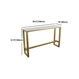 Table à manger en pierre de bar à barre glamour